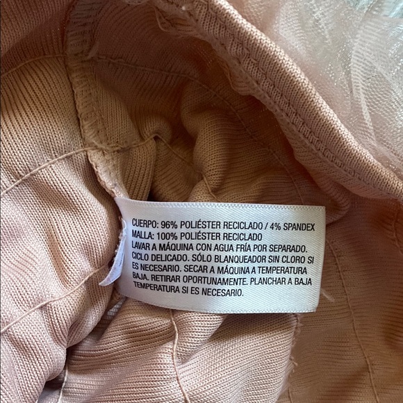 Pink Ruffled Tube Top - Picture 6 of 6